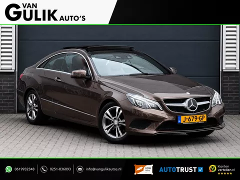 Mercedes-Benz E-klasse Coupé 250 Sport Edition | Pano | 360 | Distronic | Navigatie | Leder |