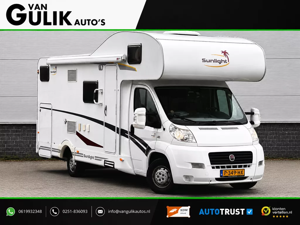 Fiat Ducato Sunlight Alkoof Camper