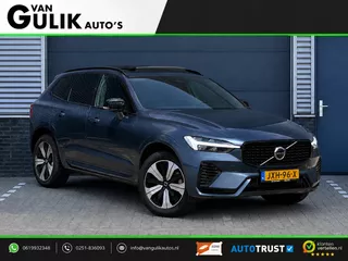 Volvo XC60 2.0 T6 PHEV AWD Ultra Black Edition | Panorama | Trekhaak | Carplay | Leder |