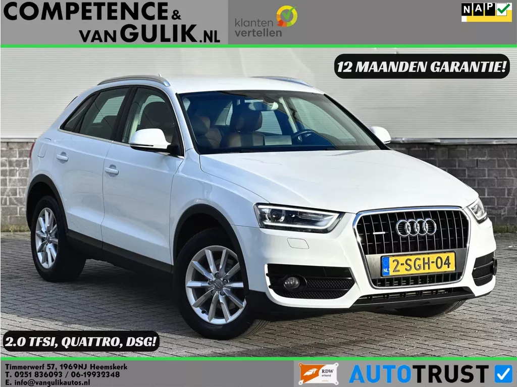 Audi Q3 2.0 TFSI quattro Business Edition | Cruise control | Navigatie | PDC | Quattro |