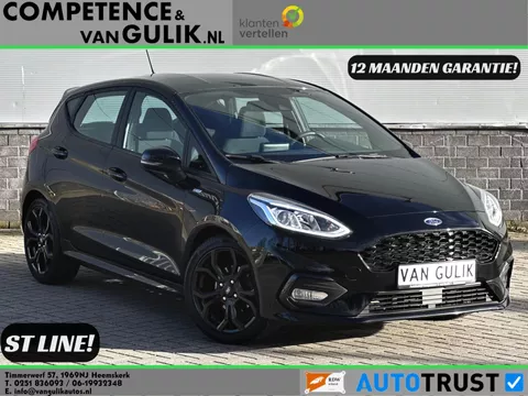 Ford Fiesta 1.0 EcoBoost ST-Line | Adaptieve cruise control | Winterpakket | Keyless |