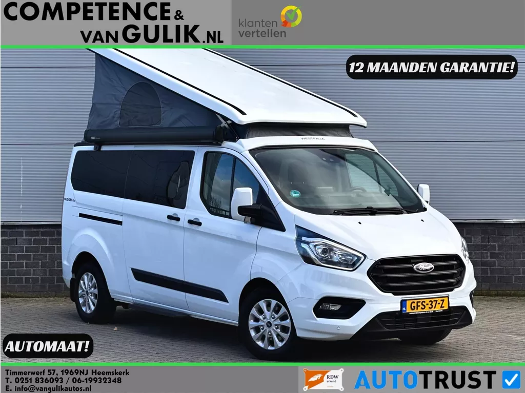 Westfalia Ford Nugget Plus Hefdak