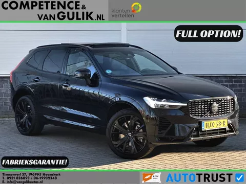 Volvo XC60 2.0 T6 Plug-in hybrid AWD Ultra Black Edition | Full Option | R-Design | Fabrieksgarantie |