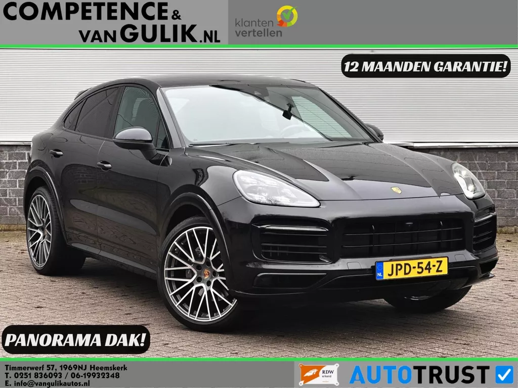 Porsche Cayenne Coupé 3.0 E-Hybrid | Pano | 360 | Bose | PDLS+ | Sport chrono |
