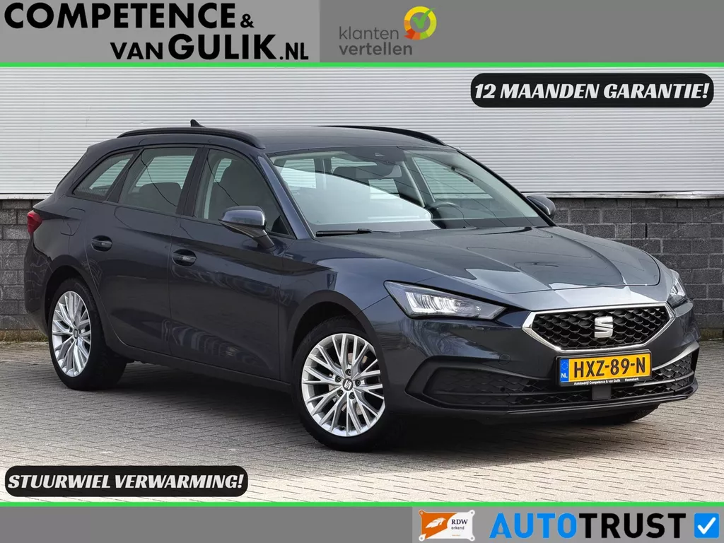 Seat LEON SPORTSTOURER 1.0 TSI Reference | Garantie | Cruise control | Stoelverwarming |