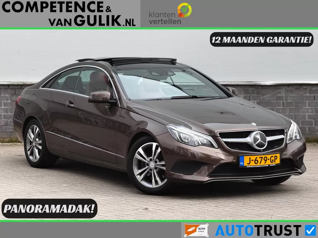 Mercedes-Benz E-klasse Coupé 250 Sport Edition | Pano | 360 | Distronic | Navigatie | Leder |
