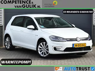 Volkswagen E-Golf E-DITION | Warmtepomp | Carplay | Navigatie | LED |
