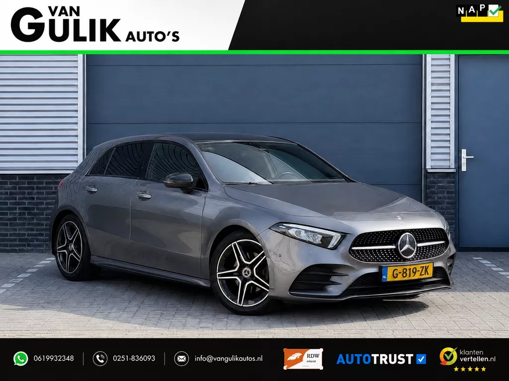 Mercedes-Benz A-klasse 160 Business Solution AMG | Camera | Carplay | Navigatie | Stoelverwarming |