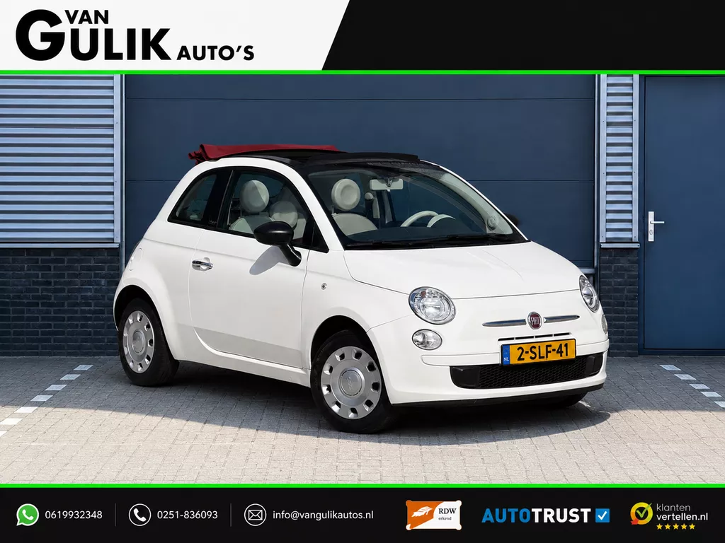 Fiat 500 1.2 Lounge | Cabrio |