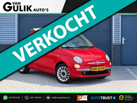 Fiat 500 C 1.2 Lounge | Cabrio | Airco | Parkeersensoren |
