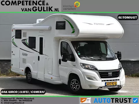 Fiat Forster FA 699 HB | 2022 | Dak airco | Automaat | Fietsendrager | Luifel |