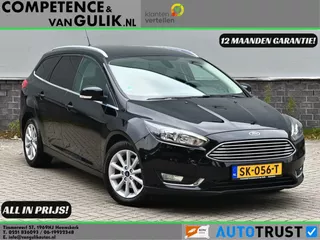 Ford Focus Wagon 1.0 Titanium | PDC | Navigatie | Cruise control | Trekhaak |
