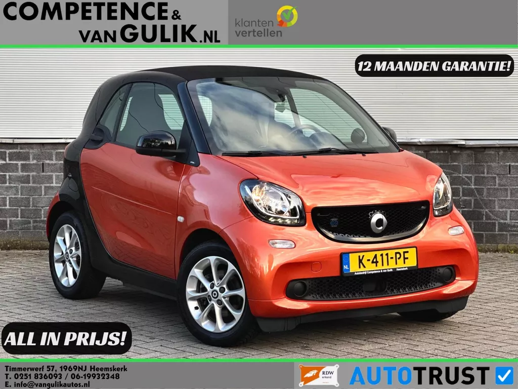 Smart Fortwo EQ Business Solution PLUS 18 kWh | Navigatie | Cruise control |