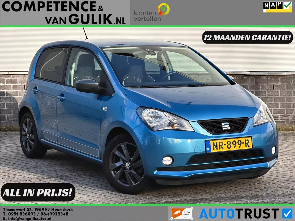 Seat Mii 1.0 Sport Connect | Cruise control | Airco | PDC | Bluetooth |