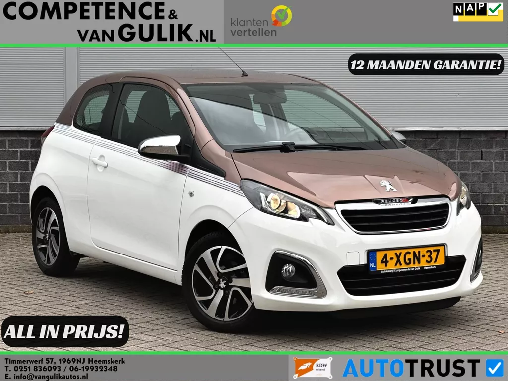 Peugeot 108 1.2 VTi Allure | Cruise control | Airco | LED |