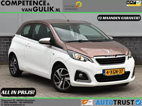 Peugeot 108 1.2 VTi Allure | Cruise control | Airco | LED |