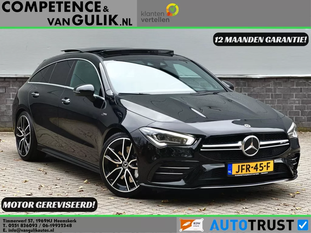 Mercedes-Benz CLA-klasse Shooting Brake AMG 35 4MATIC Premium Plus | Motor gereviseerd | Panorama | Memory | BTW | Mercedes-Benz CLA-klasse Shooting Brake AMG 35 4MATIC Premium Plus | Motor gereviseerd | Panorama | Memory | BTW |