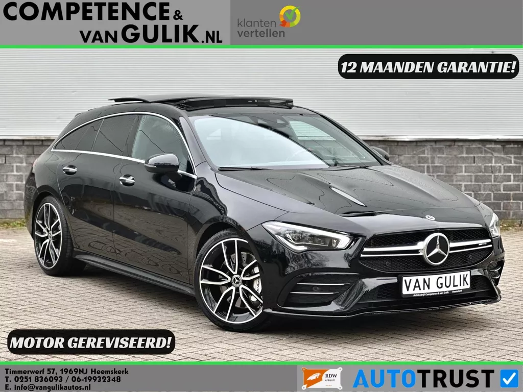 Mercedes-Benz CLA-klasse Shooting Brake AMG 35 4MATIC Premium Plus | Motor gereviseerd | Panorama | Memory | BTW |