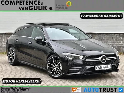 Mercedes-Benz CLA-klasse Shooting Brake AMG 35 4MATIC Premium Plus | Motor gereviseerd | Panorama | Memory | BTW |