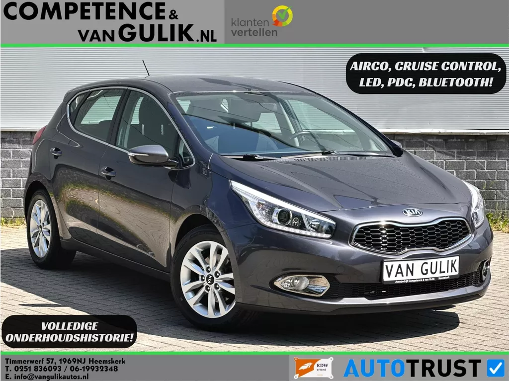 Kia Cee'd 1.4 CVVT | Carplay | Cruise control | Airco | PDC |