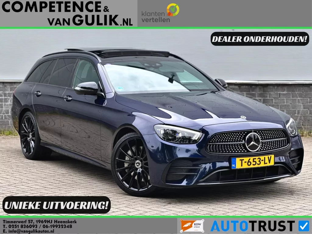 Mercedes-Benz E-klasse Estate 300 e AMG Line | Pano | Distronic | Burmester | Augmented Reality |